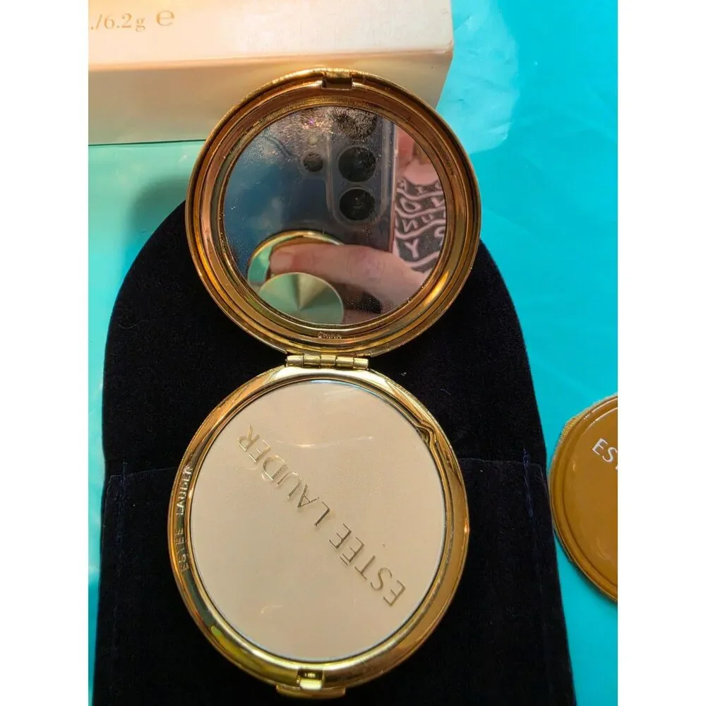 1990's Estee Lauder Lucidity Swirl of Gold 